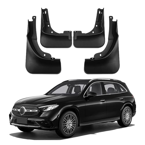 Schmutzfänger für Mercedes-Benz GLC with Pedal 2023, Spritzschutz Kotflügel, Fahrzeug vorne und hinten Spritzschutz Protection ZubehöR von LUGIWN