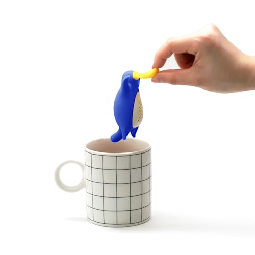 Kreative Silikon teeei, Niedliches teeei für losen tee, Interessantes tee ei sieb-Diese tee sieb macht die Teezeit angenehm(Blaues Schnabeltier) von LUHEVIDIA