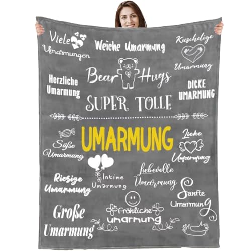 LUHOCIY 150 * 200CM, Wohn- & Kuscheldecken, Personalisierte Decke, Decke Personalisiert, zum Faulenzen zu Hause Oder für Wärme und Gemütlichkeit in Einer Kalten Nacht, Jemanden von LUHOCIY
