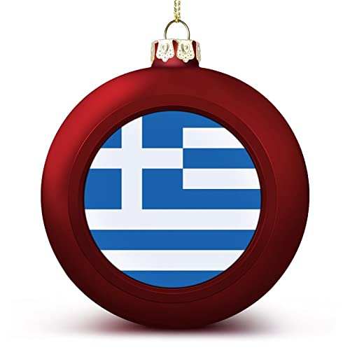 Griechenland Weihnachtskugel Ornament – Griechenland Flagge Ball Ornamente Nationen Flagge Hängende Ornamente Andenken Souvenir für Weihnachtsbaum Dekoration saisonale Urlaub Party Supplies Griechenland Weihnachtskugel Ornament – Griechenland Flagge Ball Ornamente Nationen Flagge Hängende Ornamente Andenken Souvenir für Weihnachtsbaum Dekoration saisonale Urlaub Party Supplies von LUIJORGY