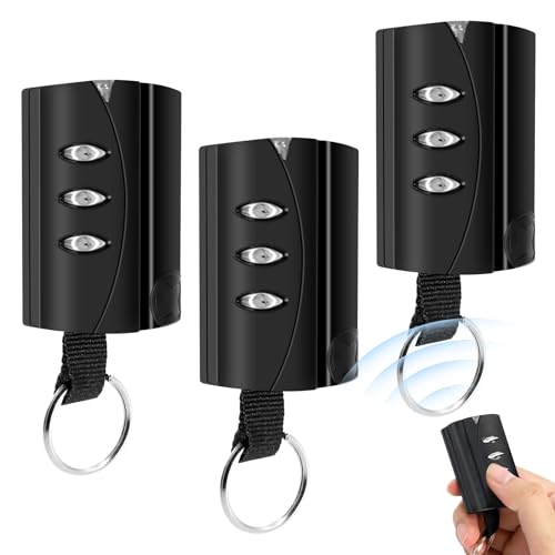 3 Stück PUJOL VARIO kompatibler Garagentorsteuerungs-Cloner, Universal Garagentorsteuerung 433,42 MHz 3 Kanäle, Garagentorsteuerung kompatibel mit PUJOL VARIO BLACK、PUJOL VARIO MARS、PUJOL VARIO OCEAN von LUIRSAY