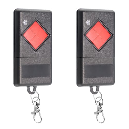 Ersatz für Dickert Handsender 40,685 mhz, 2er Pack fernbedienung garagentor 4 Kanal, Kompatibel mit Dicket MAHS40-01, MAHS40-04 von LUIRSAY