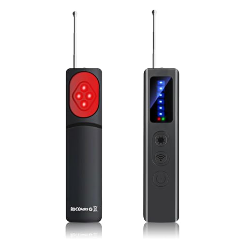 LUIRSAY Handy Versteckte Kamera Detektor, Wanzen Detektor Arten Abhörwanzen Aufspüren Anti Spy GPS Finder,für Hotel Büro Reisen Schutz Privatsphäre von LUIRSAY