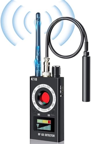 LUIRSAY Wanzen Detektor, Infrarot Detector, Versteckte Kamera Detector für GSM Tracker Abhörgeräte Funkkameras Wanzenfinder, Hidden Camera Detector von LUIRSAY