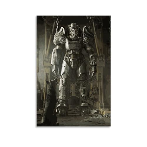 LUISAS Fallout New Vegas Poster Dekorative Malerei Leinwand Wandkunst Wohnzimmer Poster Schlafzimmer Malerei,Wandkunst Bilddruck Moderne Familienzimmer Dekor 24x36inch(60x90cm) von LUISAS