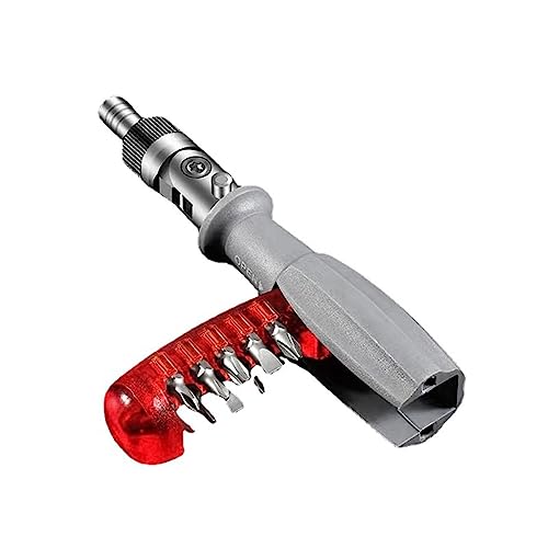 10-in-1 Ratschen-Schraubendreher-Set mit Bits-Set, Ratsche, alles in tragbar 10-in-1 Ratschen-Schraubendreher-Set mit Bits-Set, Ratsche, alles in tragbar von LUJIAXI