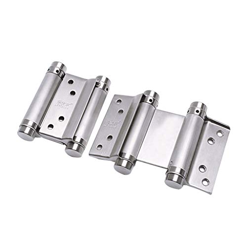 Doppelhub-Federscharnier, 10,2 cm, Café, Limousine, Türschaukel, Edelstahl, geeignete Dicke 2,5–4,3 cm, Edelstahltür Doppelhub-Federscharnier, 10,2 cm, Café, Limousine, Türschaukel, Edelstahl, geeignete Dicke 2,5–4,3 cm, Edelstahltür von LUJIAXI