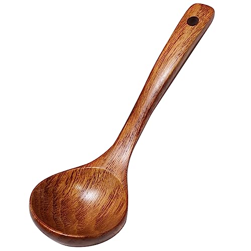 Japanischer Suppenlöffel aus Holz, für Haushalt, Küche, Brei, Nudeln zum Kochen, Rühren, Breilöffel Japanischer Suppenlöffel aus Holz, für Haushalt, Küche, Brei, Nudeln zum Kochen, Rühren, Breilöffel von LUJIAXI