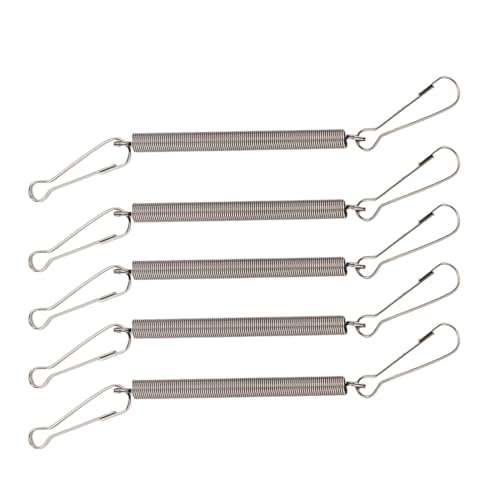 LUJIAXI 5 x Feder mit 2 Clips, einzeln oder in Kombination zum Halten von Wasserspender-Trinkflaschen für kleine Tiere LUJIAXI 5 x Feder mit 2 Clips, einzeln oder in Kombination zum Halten von Wasserspender-Trinkflaschen für kleine Tiere von LUJIAXI