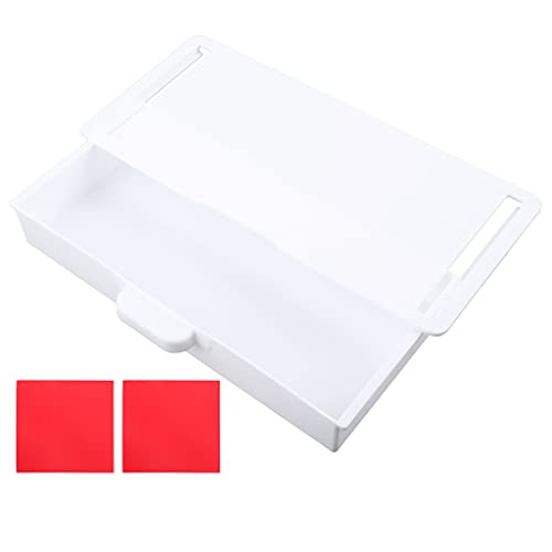 LUJIAXI Aufbewahrungsbox unter dem Schreibtisch, versteckte Schublade, selbstklebender Behälter für Zuhause, Büro, Schule, Schlafzimmer, multifunktional LUJIAXI Aufbewahrungsbox unter dem Schreibtisch, versteckte Schublade, selbstklebender Behälter für Zuhause, Büro, Schule, Schlafzimmer, multifunktional von LUJIAXI