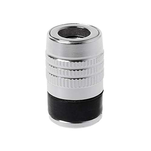 LUJIAXI Bitring, magnetisch, 6,35 mm, Metall, starke Magnetisierer-Schraube, elektrisch geschraubt von LUJIAXI