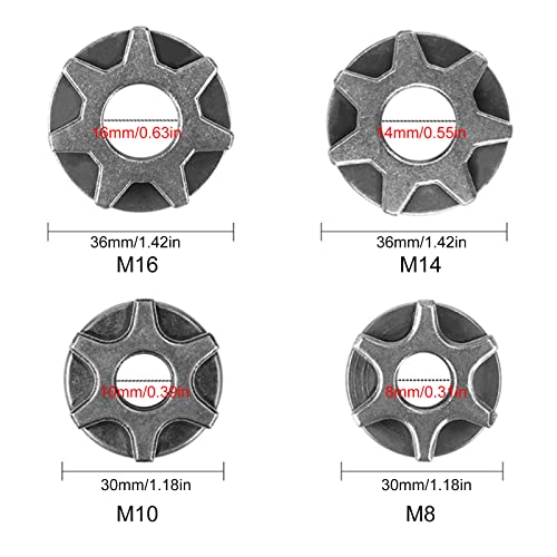 LUJIAXI Grinder Electric Drill Conversion Collets Conversion for Head for Grinder Woodworking Tool Accessories LUJIAXI Grinder Electric Drill Conversion Collets Conversion for Head for Grinder Woodworking Tool Accessories von LUJIAXI