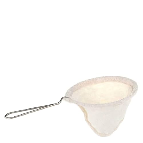 LUJIAXI Kaffeefilter, wiederverwendbarer Kaffeefilterbeutel, Edelstahlgriff, Flanellstoff, Sieb, Tropfkorb, Werkzeuge LUJIAXI Kaffeefilter, wiederverwendbarer Kaffeefilterbeutel, Edelstahlgriff, Flanellstoff, Sieb, Tropfkorb, Werkzeuge von LUJIAXI
