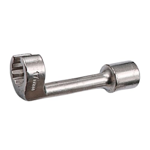 LUJIAXI L-Typ-Injektor-Steckschlüssel, 12 mm bis 19 mm, geeignet für enge Räume, Kraftstoffleitungen, Entfernung, Heimwerker, 1 Stück von LUJIAXI