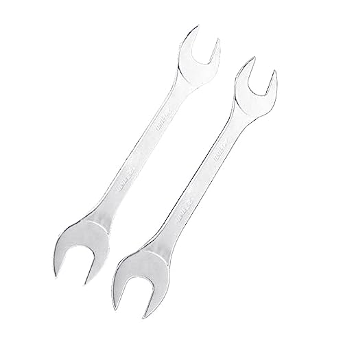 LUJIAXI Maulschlüssel, 3 mm, ultradünn, Doppelkopfschlüssel, für Wartung, Hardware, Handwerkzeuge, doppeltes offenes Ende, 2 Stück LUJIAXI Maulschlüssel, 3 mm, ultradünn, Doppelkopfschlüssel, für Wartung, Hardware, Handwerkzeuge, doppeltes offenes Ende, 2 Stück von LUJIAXI