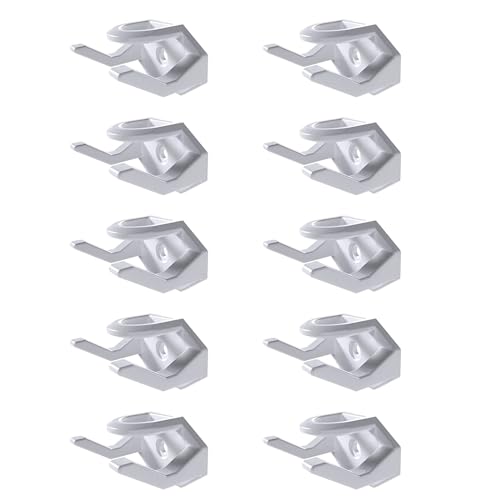 LUJIAXI Set mit 10 selbstklebenden Huthaken, Halter, Ständer, Baseballkappenhaken, vielseitig einsetzbar, für Schal, Kleidung, Organizer, Baseballkappenständer LUJIAXI Set mit 10 selbstklebenden Huthaken, Halter, Ständer, Baseballkappenhaken, vielseitig einsetzbar, für Schal, Kleidung, Organizer, Baseballkappenständer von LUJIAXI