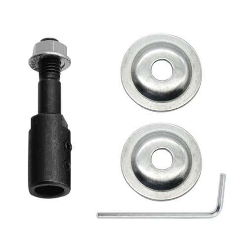 LUJIAXI Spindeladapter Links und Rechts Schleif- und Polierstab Set für Elektromotor Tisch Effizientes Werkzeug von LUJIAXI