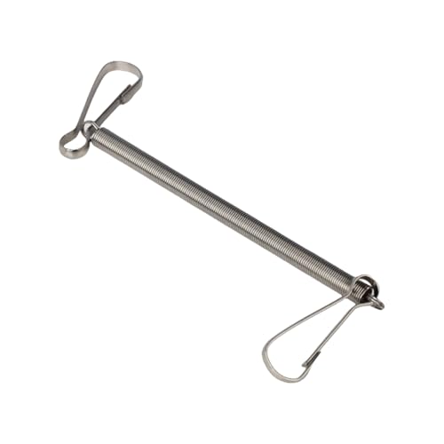 LUJIAXI Spring Rack Kleintier-Wasserflaschenhalter Edelstahl Federclip für Haustierkäfige für Kleintierkäfige von LUJIAXI