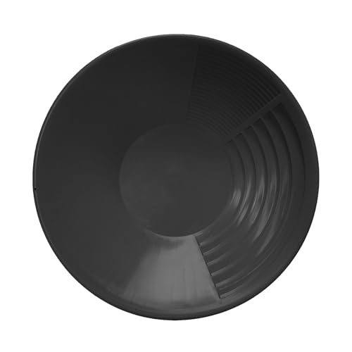 LUJIAXI Verdickte Gold-Pfannen mit manuell betriebenen, handbetriebenen Gold-Pfannen, einfach zu bedienende Pfannen für effiziente Prospekten von LUJIAXI