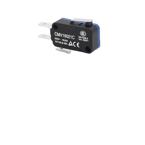 LUJIAYA CMV160 Series Electric Small Micro Motion Travel Switch Self Reset 16A Button 250 Terminal(CMV16021C) von LUJIAYA