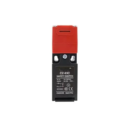 LUJIAYA CZ-93B 2B (2NC) CZ-93C 1A1B (NO-NC) Safety Interlock Limit Switch with Key Vertical Travel Switch Electric Door Type(CZ-93C K2) von LUJIAYA