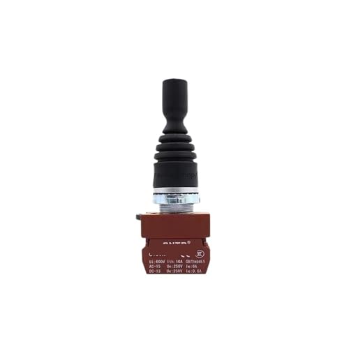 LUJIAYA Cross Joystick Switch C2MN-F2 F4 T2 T4 Bidirectional Self Resetting Master Button Four-Way Self-Locking Opening 22mm(C2MN-F2) von LUJIAYA
