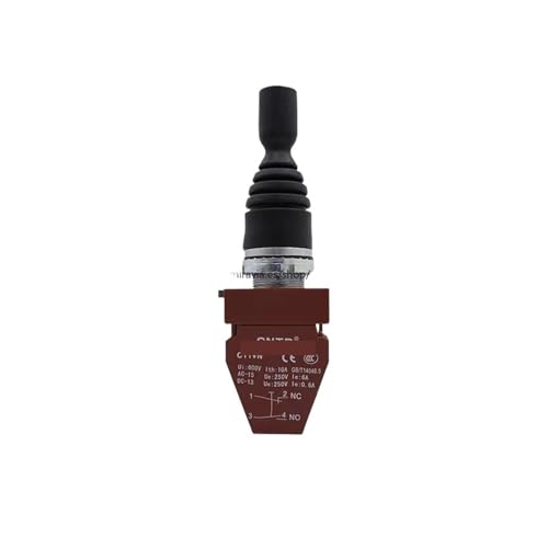 LUJIAYA Cross Joystick Switch C2MN-F2 F4 T2 T4 Bidirectional Self Resetting Master Button Four-Way Self-Locking Opening 22mm(C2MN-T4) von LUJIAYA
