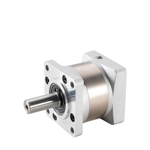 LUJIAYA Short Style Nema 23 Planetary Gearbox Motor Reducer with Ratio 5:1 10:1 16:1 20:1 25:1 30:1 8mm Input(25:1) von LUJIAYA