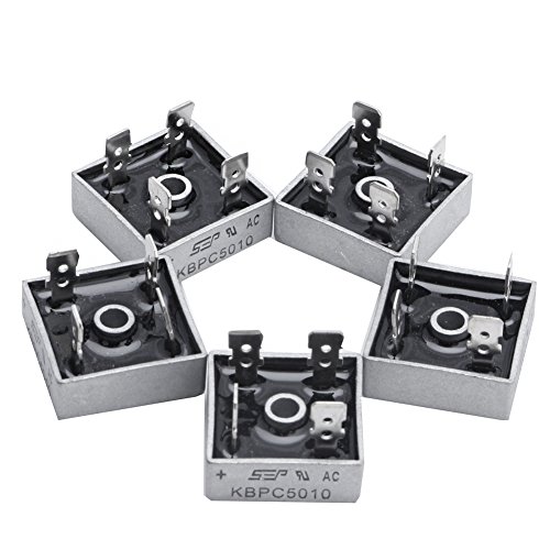 LUJIYY 5KBPC5010 1000V 50A Metall für 4-polige Box einphasige Diode Gleichrichter Brücke Transmitter Leiterplatte Stromquelle Konverter Einheit Modul Verbinder LUJIYY 5KBPC5010 1000V 50A Metall für 4-polige Box einphasige Diode Gleichrichter Brücke Transmitter Leiterplatte Stromquelle Konverter Einheit Modul Verbinder von LUJIYY