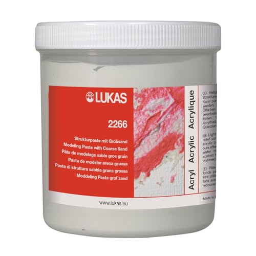 LUKAS Malmittel - Modellierpaste mit Grobsand in 250 ml, K22660250 LUKAS Malmittel - Modellierpaste mit Grobsand in 250 ml, K22660250 von LUKAS