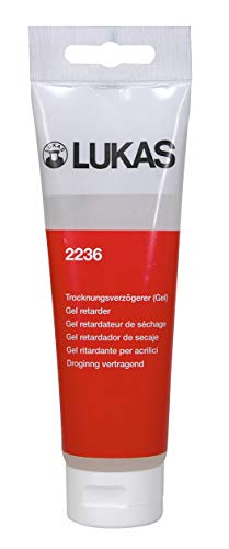 LUKAS Malmittel für die Acrylmalerei - Trocknungsverzögerer (Gel) in 125 ml von LUKAS