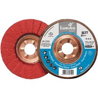 Lukas - A27201250600050 Fächerscheibe sltt Ceramic d. 125 mm Körnung 60 flach inox von LUKAS