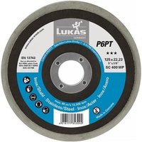 Lukas - Polierteller P6PT ø 125 mm Bohrungs-Ø 22,23 mm p 150 medium weiß Lukas - Polierteller P6PT ø 125 mm Bohrungs-Ø 22,23 mm p 150 medium weiß von LUKAS