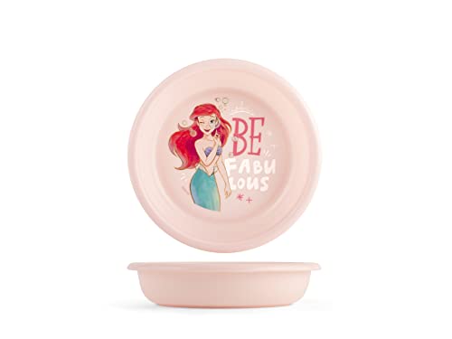 LULABI Disney Princess Piatto Fondo Bimba in Polipropilene Decorato 16cm von Lulabi