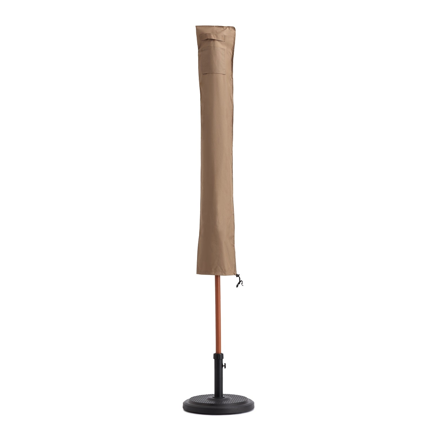 Abdeckung für Sonnenschirm - 160 x 50/65 cm - Beige von LUMALAND