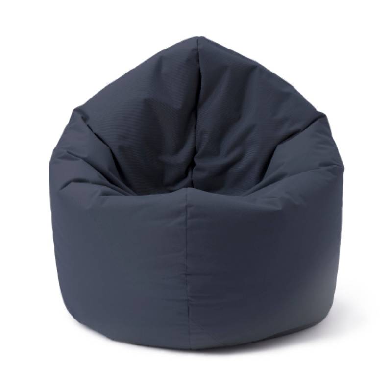 Sitzsack Drops (300 L) - indoor & outdoor - Stahlgrau von LUMALAND