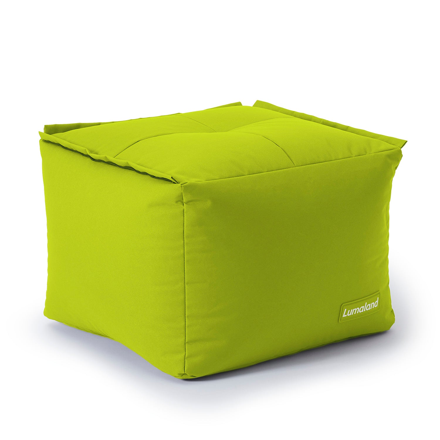 Sitzsack-Hocker (200 L) - Modulares System - indoor & outdoor - Apfelgrün von LUMALAND