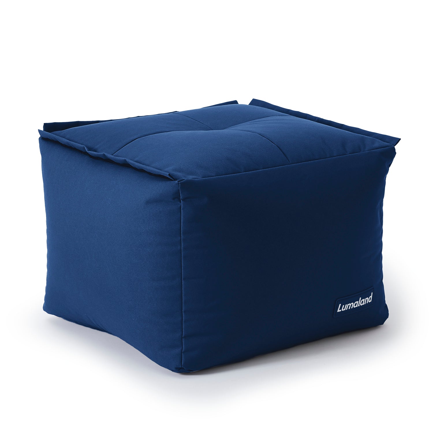 Sitzsack-Hocker (200 L) - Modulares System - indoor & outdoor - Navyblau von LUMALAND