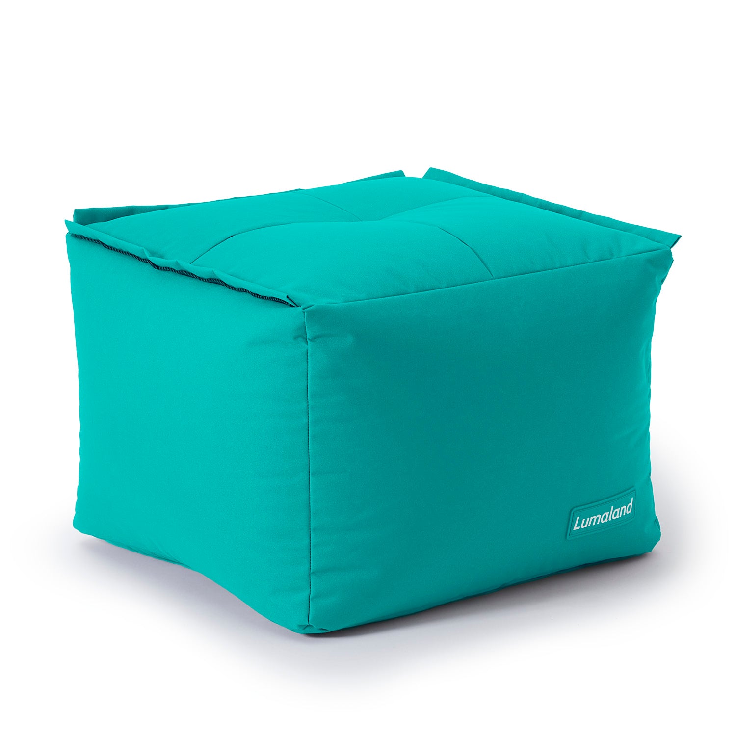 Sitzsack-Hocker (200 L) - Modulares System - indoor & outdoor - Türkis von LUMALAND