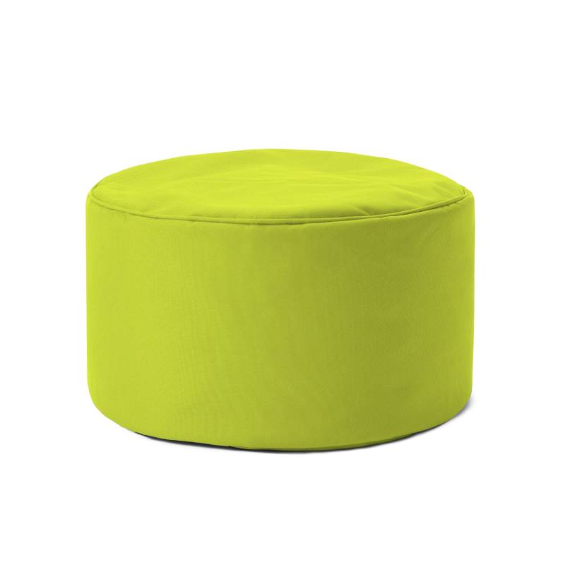 Sitzsack-Hocker/Pouf (50 L) - indoor & outdoor - Apfelgrün von LUMALAND