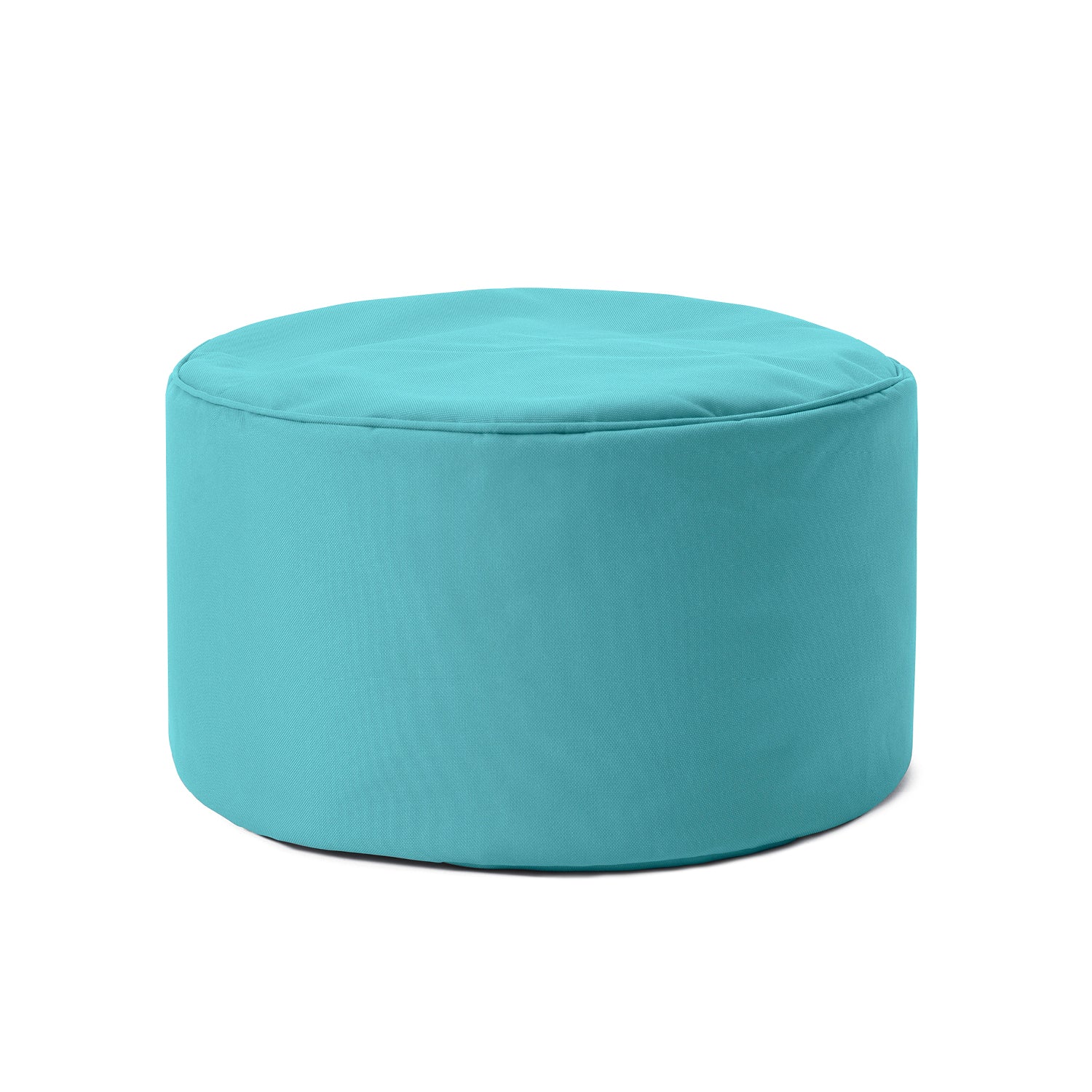 Sitzsack-Hocker/Pouf (50 L) - indoor & outdoor - Aquamarin von LUMALAND