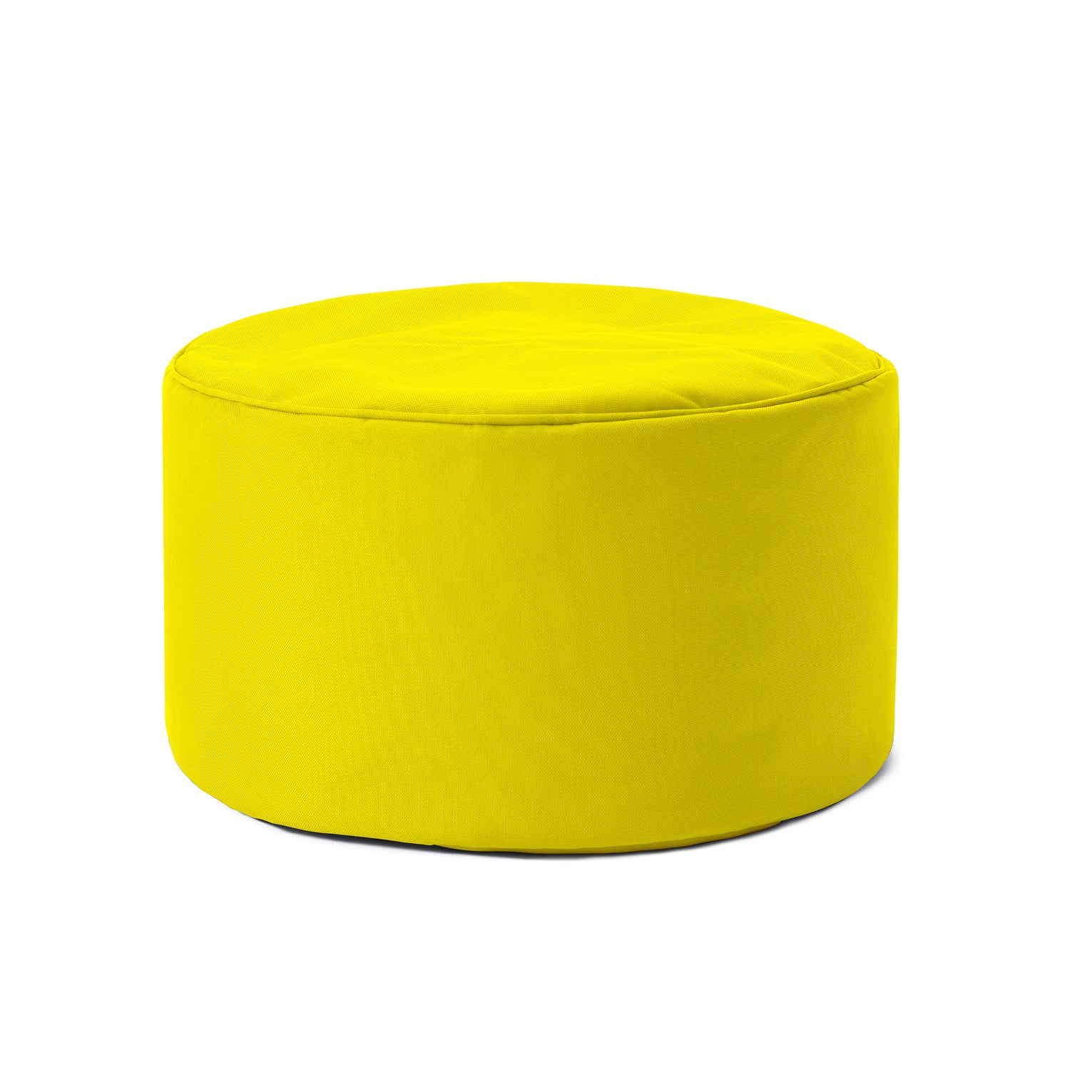Sitzsack-Hocker/Pouf (50 L) - indoor & outdoor - Gelb von LUMALAND