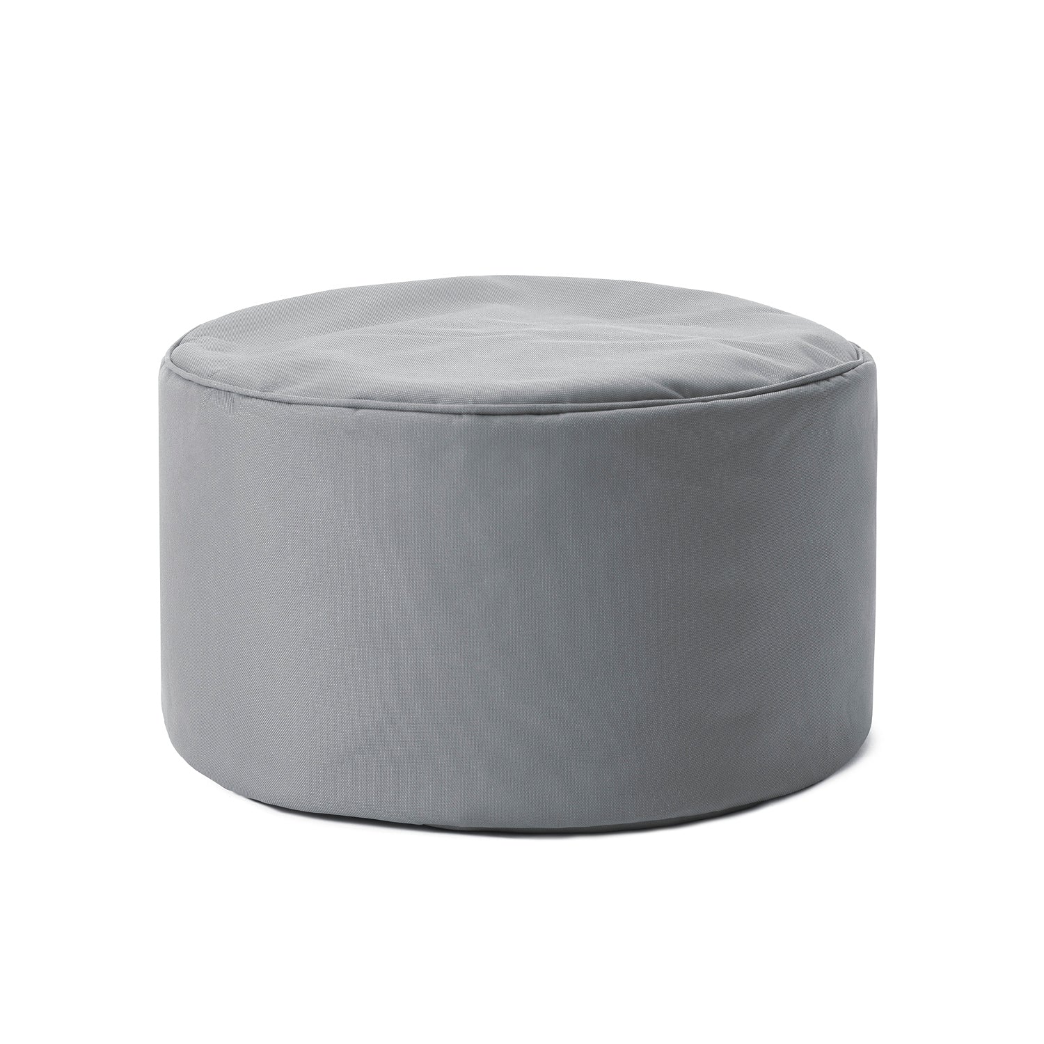 Sitzsack-Hocker/Pouf (50 L) - indoor & outdoor - Grau von LUMALAND