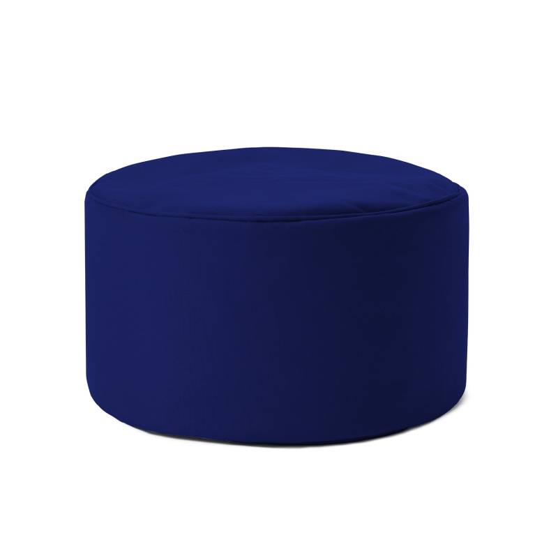 Sitzsack-Hocker/Pouf (50 L) - indoor & outdoor - Navyblau von LUMALAND