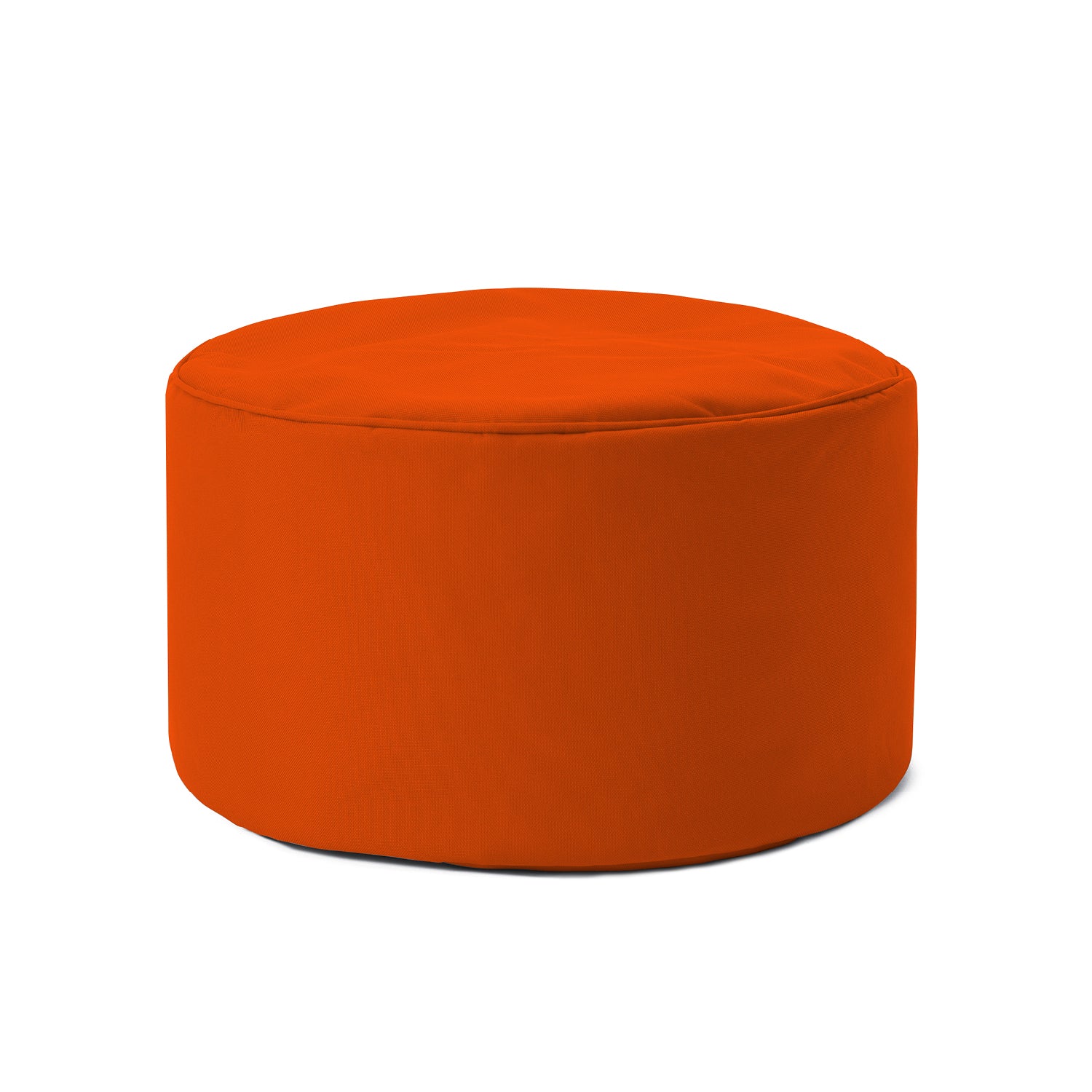 Sitzsack-Hocker/Pouf (50 L) - indoor & outdoor - Orange von LUMALAND