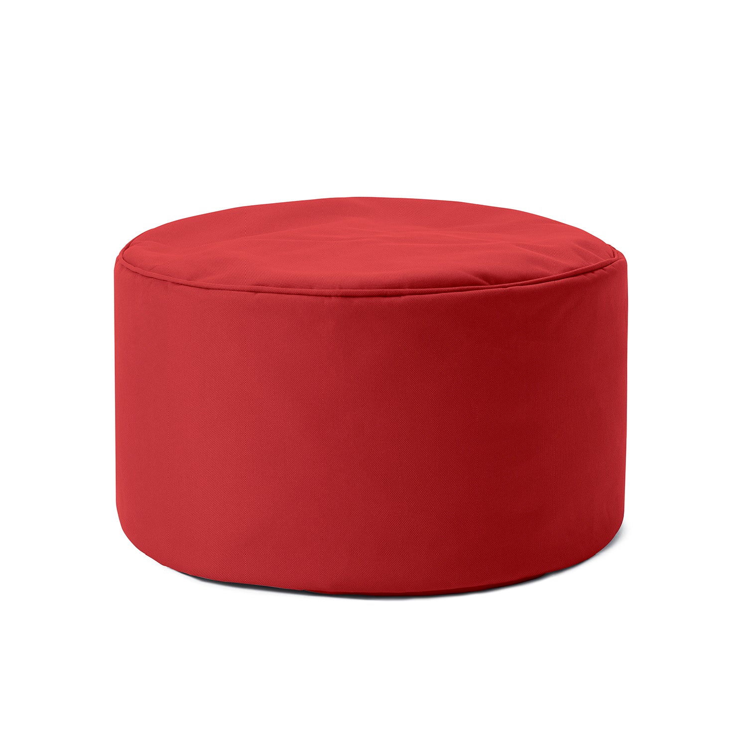 Sitzsack-Hocker/Pouf (50 L) - indoor & outdoor - Rot von LUMALAND