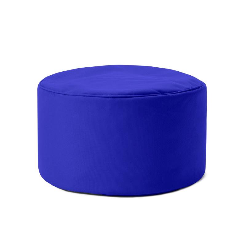 Sitzsack-Hocker/Pouf (50 L) - indoor & outdoor - Royalblau von LUMALAND