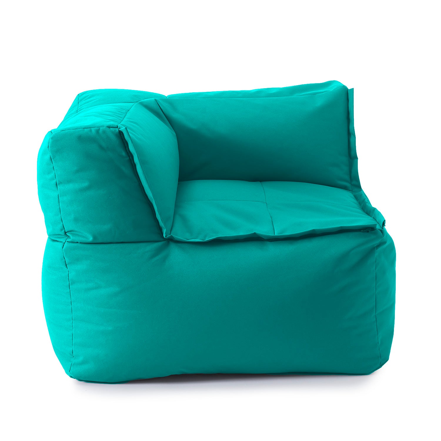 Sitzsack-Sofa Ecke (340 L) - Modulares System - indoor & outdoor - Türkis von LUMALAND