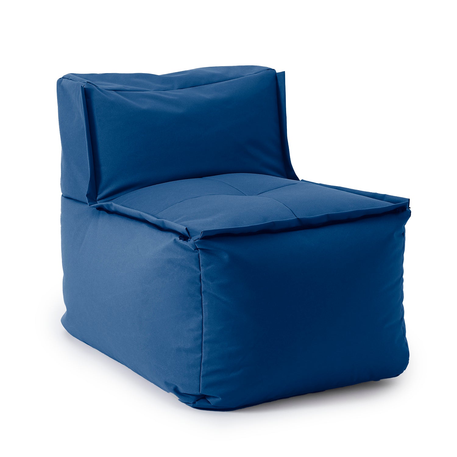 Sitzsack-Sofa Mittelstück (200 L) - Modulares System - indoor & outdoor - Navyblau von LUMALAND