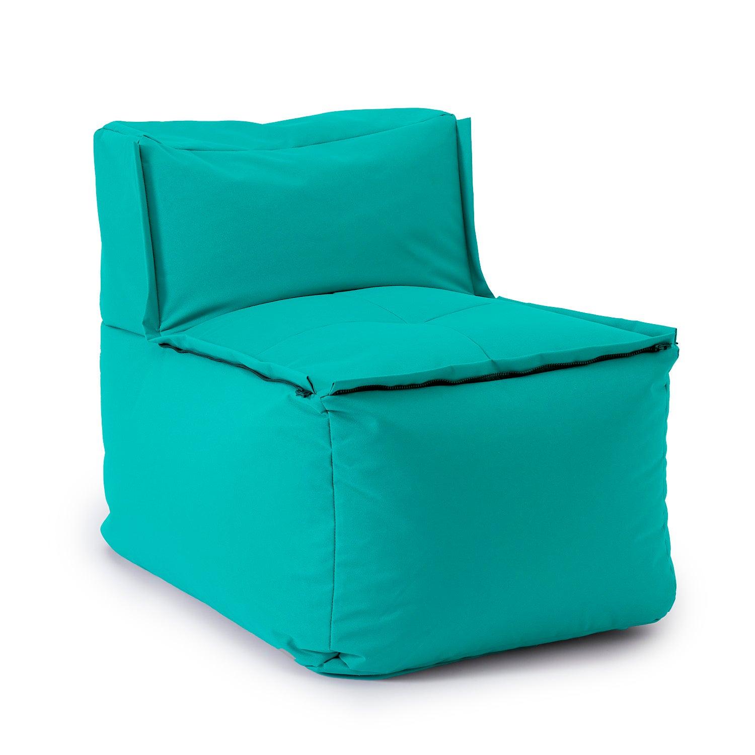 Sitzsack-Sofa Mittelstück (200 L) - Modulares System - indoor & outdoor - Türkis von LUMALAND